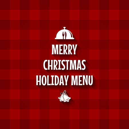 Christmas menu design のイラスト素材