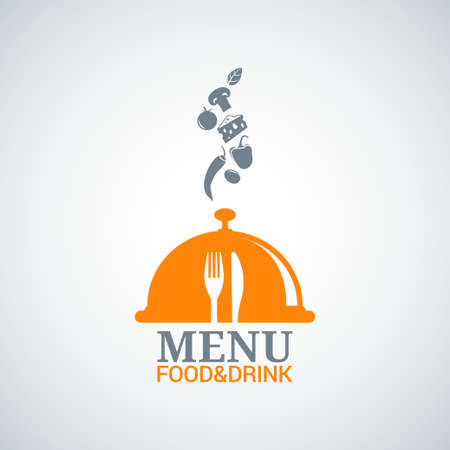 menu design food drink dishes backgroundのイラスト素材