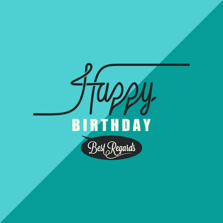 birthday vintage backgroundのイラスト素材