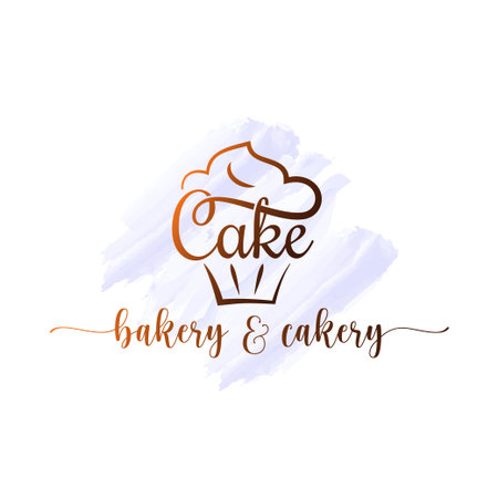 Cake of bakery. Cupcake dessert illustrationのイラスト素材