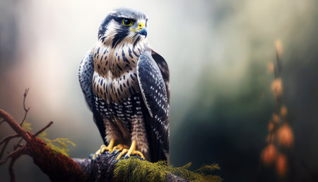 Peregrine Falcon (Falco peregrinus)の素材
