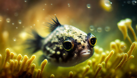 Pufferfish (Heterochromis fulgens)の素材