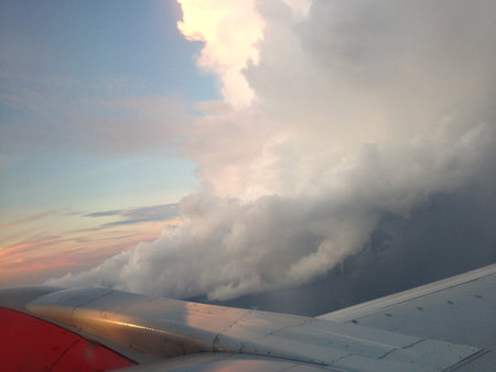 Clouds in the sky