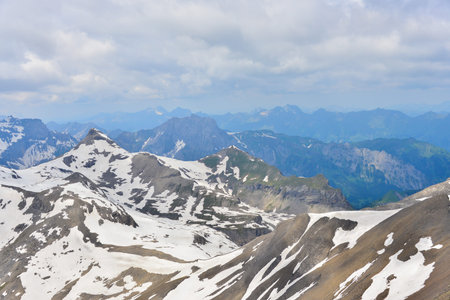 This is a photo of landscape mountain in Switzerland