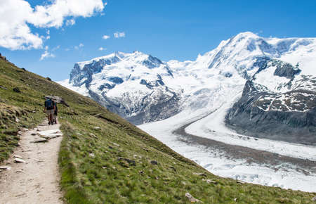 this is a photo of  landscape mountain,Switzerlandのeditorial素材