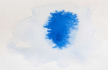 Abstract blue watercolor backgroundの写真素材