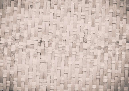 Woven rattan with natural patternsの写真素材