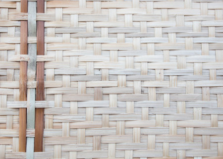 Woven rattan with natural patterns