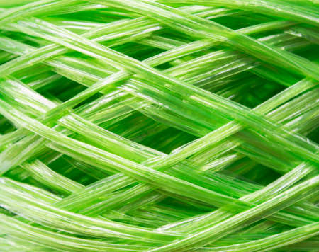 Surface coil of plastic rope .の写真素材