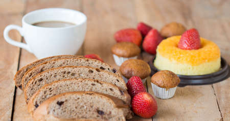 Variety of bakery products.の写真素材