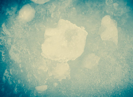 Colorful Fantasy Ice background.の写真素材