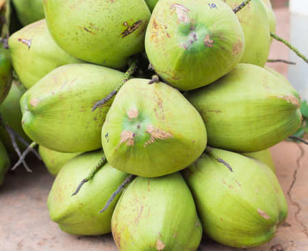 Closer Coconut cluster  background.の写真素材