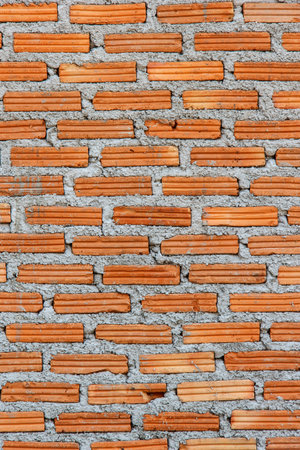 Red brick wall texture background