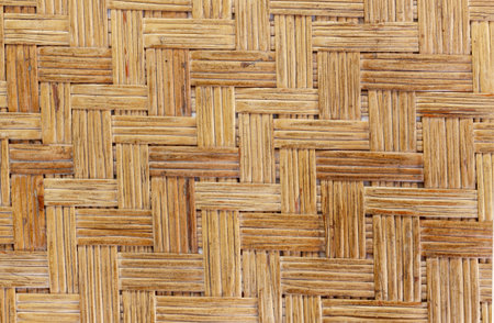 texture of weave mat