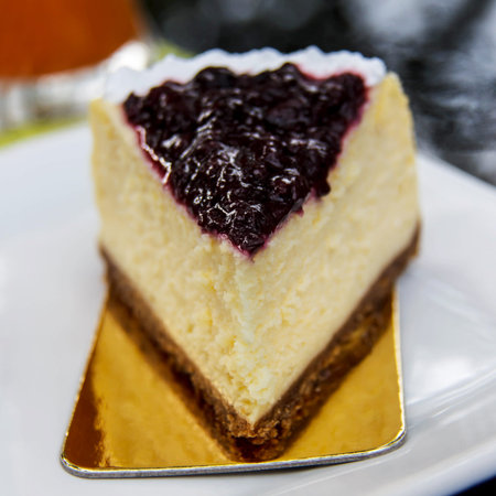 Blueberry cheese pie
