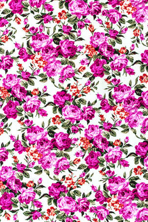 Rose fabric for vintage backgroundの写真素材