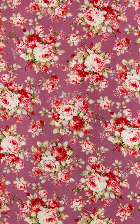 Rose fabric for vintage background