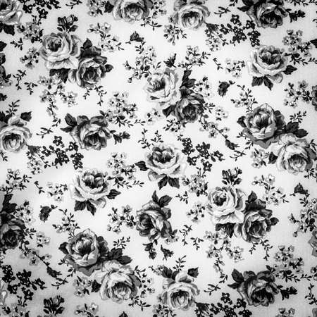 Rose Fabric , Rose Fabric background, Fragment of colorful retro tapestry textの写真素材