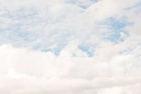 Cloud and blue sky backgroundの写真素材