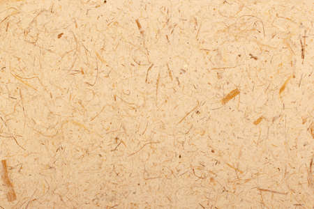 Mulberry paper texture background, Mulberry paper texture design with fibers from banana tree for background, Sa Paper is hand made paper from parish Bosang province Chiang Mai north of Thailand.の写真素材