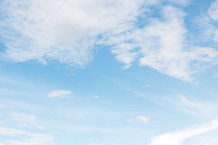 White cloud backgroundの写真素材