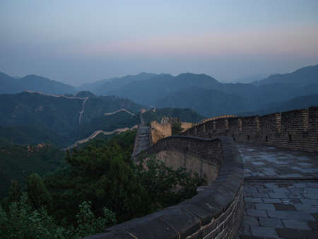 Great Wall of China Badalingの写真素材