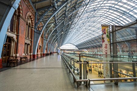 King's Cross Station, Londonのeditorial素材