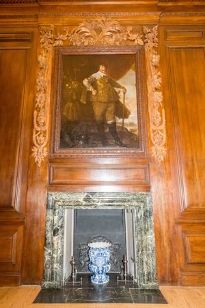 Hampton Court Palace with green Gardensのeditorial素材