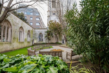 St. Dunstan in the east in Londonの写真素材