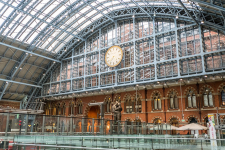 King's Cross Station, Londonのeditorial素材