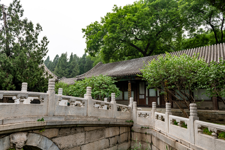 Summerpalace in Beijing China at a cloudy day in May timeのeditorial素材
