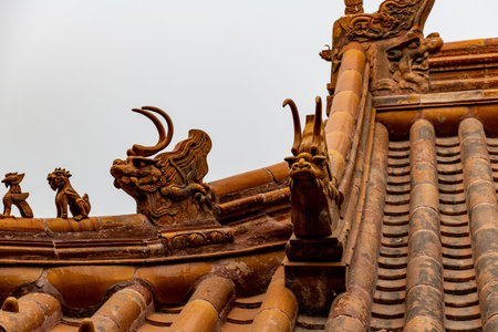 Chinese roof decoration - the dragon