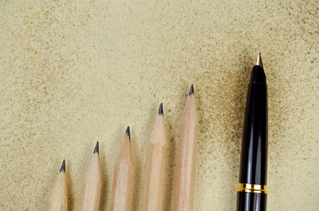 Conceptual expression of progress in education or careerの写真素材