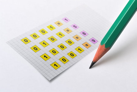 Example of conversion of numbers from binary to decimal numeral system