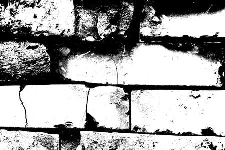 Grunge background - Old clay bricks. のイラスト素材