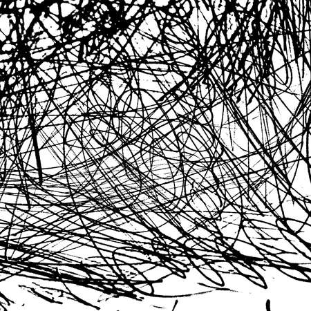 Grunge scribble texture. EPS10 vector illustration.のイラスト素材