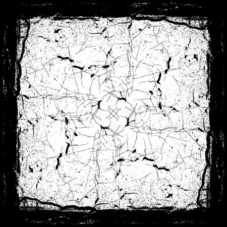 Grunge Overlay Frameのイラスト素材