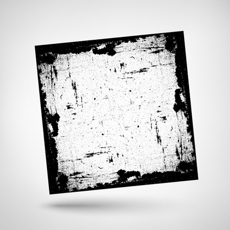 Grunge Textured Frameのイラスト素材