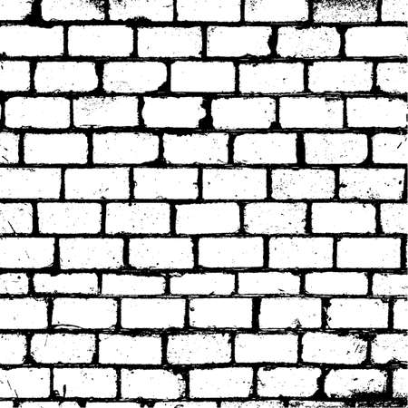 Brickwall Overlay Texture for yor design  EPS10 vector のイラスト素材
