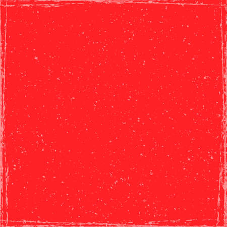 Red Distressed Frame Texture for your design. EPS10 vector.のイラスト素材