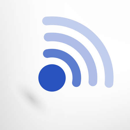 Creative wireless icon element. のイラスト素材