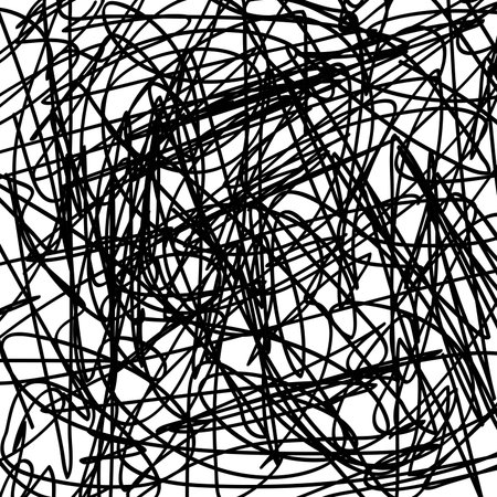 Grunge scribble texture for your design. EPS10 vector.のイラスト素材