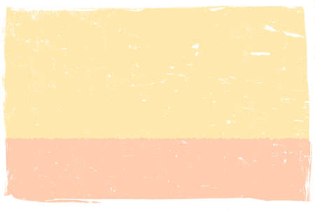 Distressed Beige Texture with white borders for your design, horizontal orientation. EPS10 vector.のイラスト素材