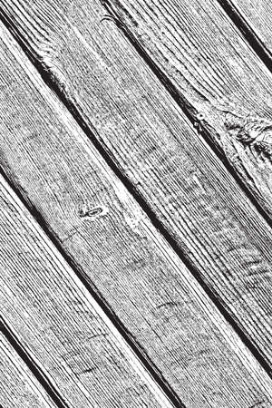 Wooden Planks diagonal distress overlay texture for your design. のイラスト素材