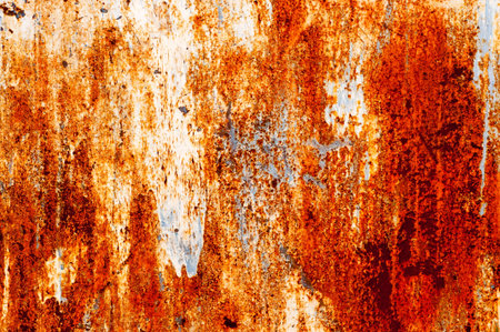 Distress bright rust texture for your design.
