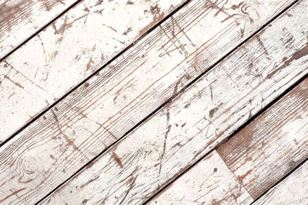 Distress white wooden planks texture for your design.の写真素材