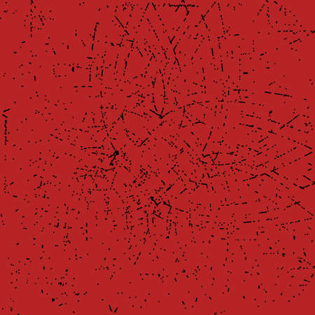 Ornate Distress Red Grunge Texture.のイラスト素材
