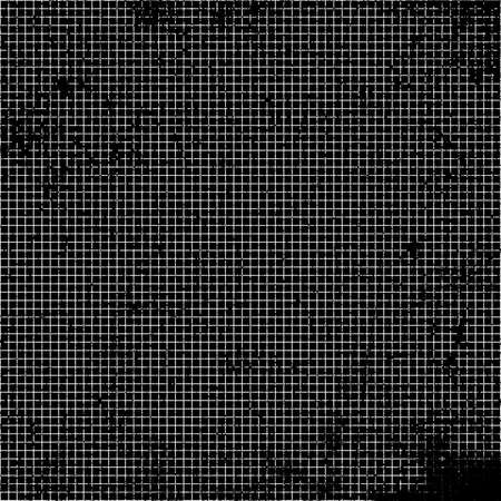 Distress overlay texture with checkered marking. EPS10 vector.のイラスト素材