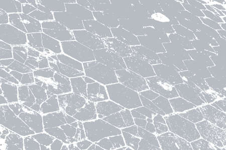Distress Overlay Grey texture for your design. Empty grunge design element. EPS10 vector.のイラスト素材
