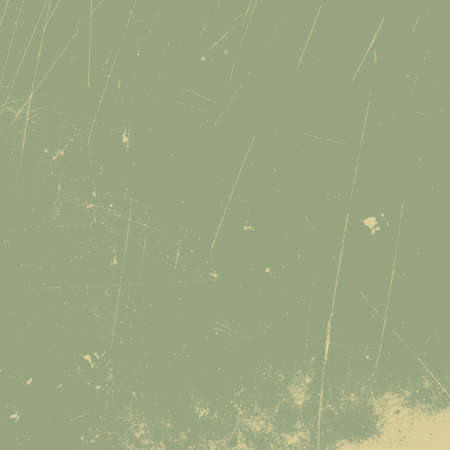 Distress Overlay Texture For Your Design. Green color empty grunge design element.  vector.のイラスト素材